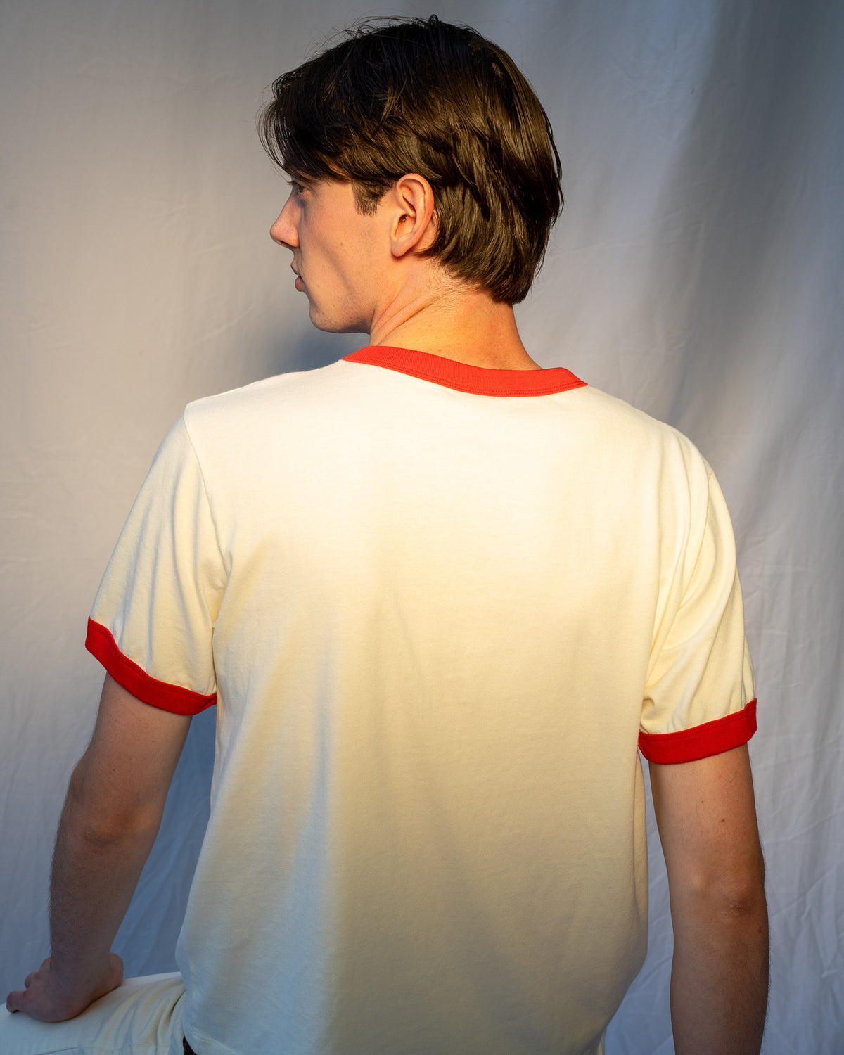Organic Cotton Ringer Tee - England