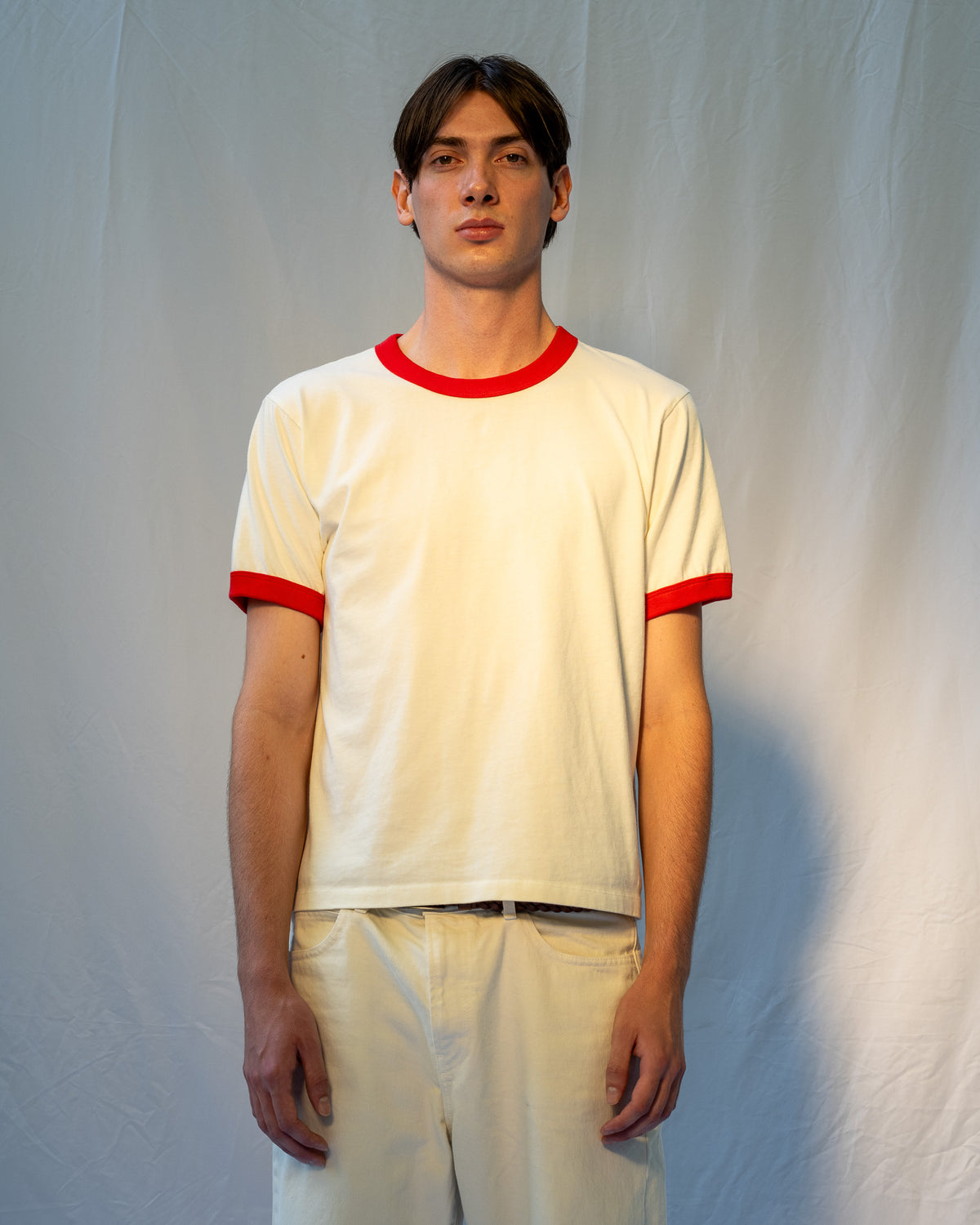 Organic Cotton Ringer Tee - England